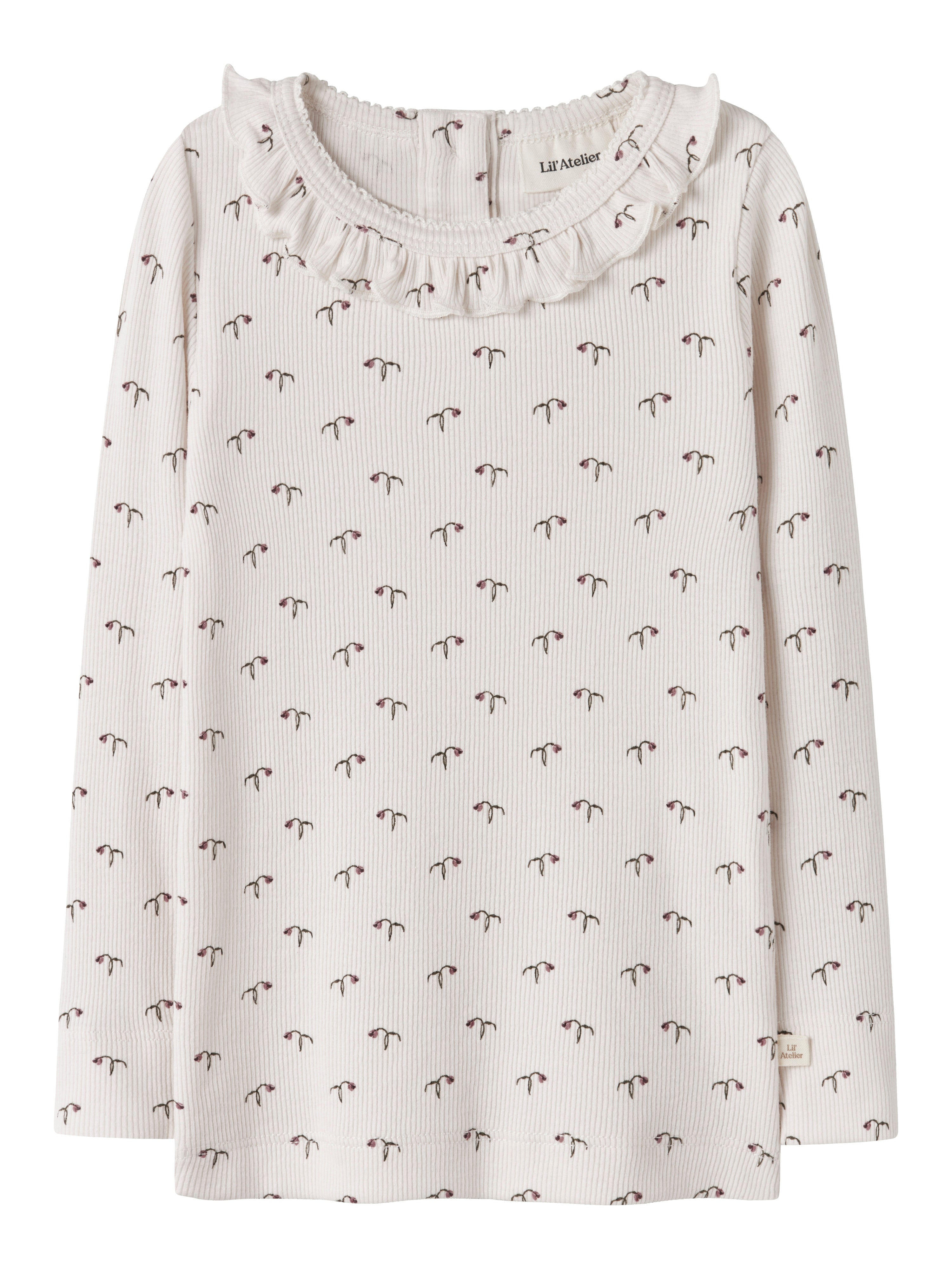 Lil Atelier Gago Kis Slim Top Almost Mauve Tulip 92 Cm
