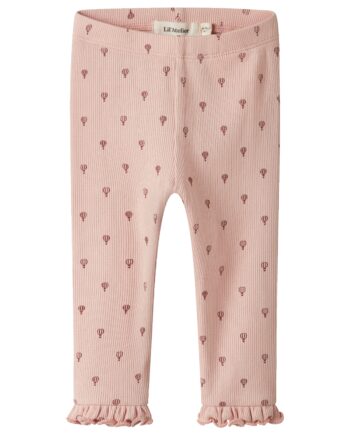 Lil Atelier Gago Kny Slim Leggings Cameo Rose Air Balloon 56 Cm