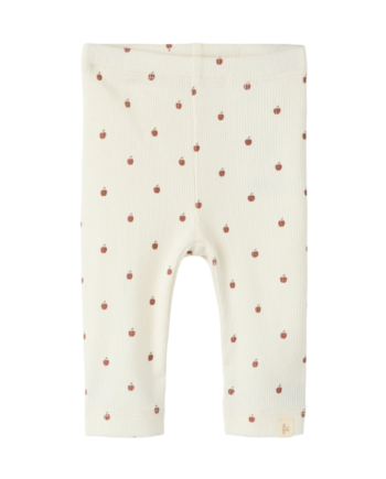 Lil Atelier Gago Kye Slim Leggings Turtledove Apple 56 Cm