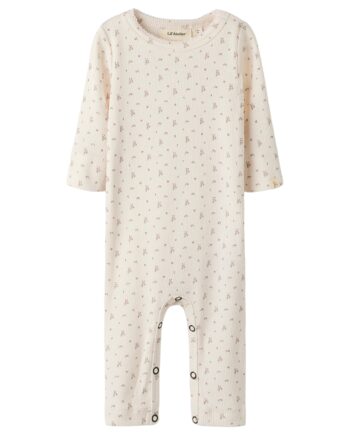 Lil Atelier Gago Ls Nightuit Almost Mauve Flowers 56 Cm