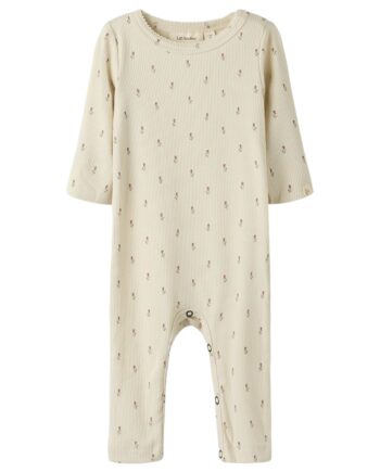 Lil Atelier Gago Ls Nightuit Turtledove Floral 56 Cm