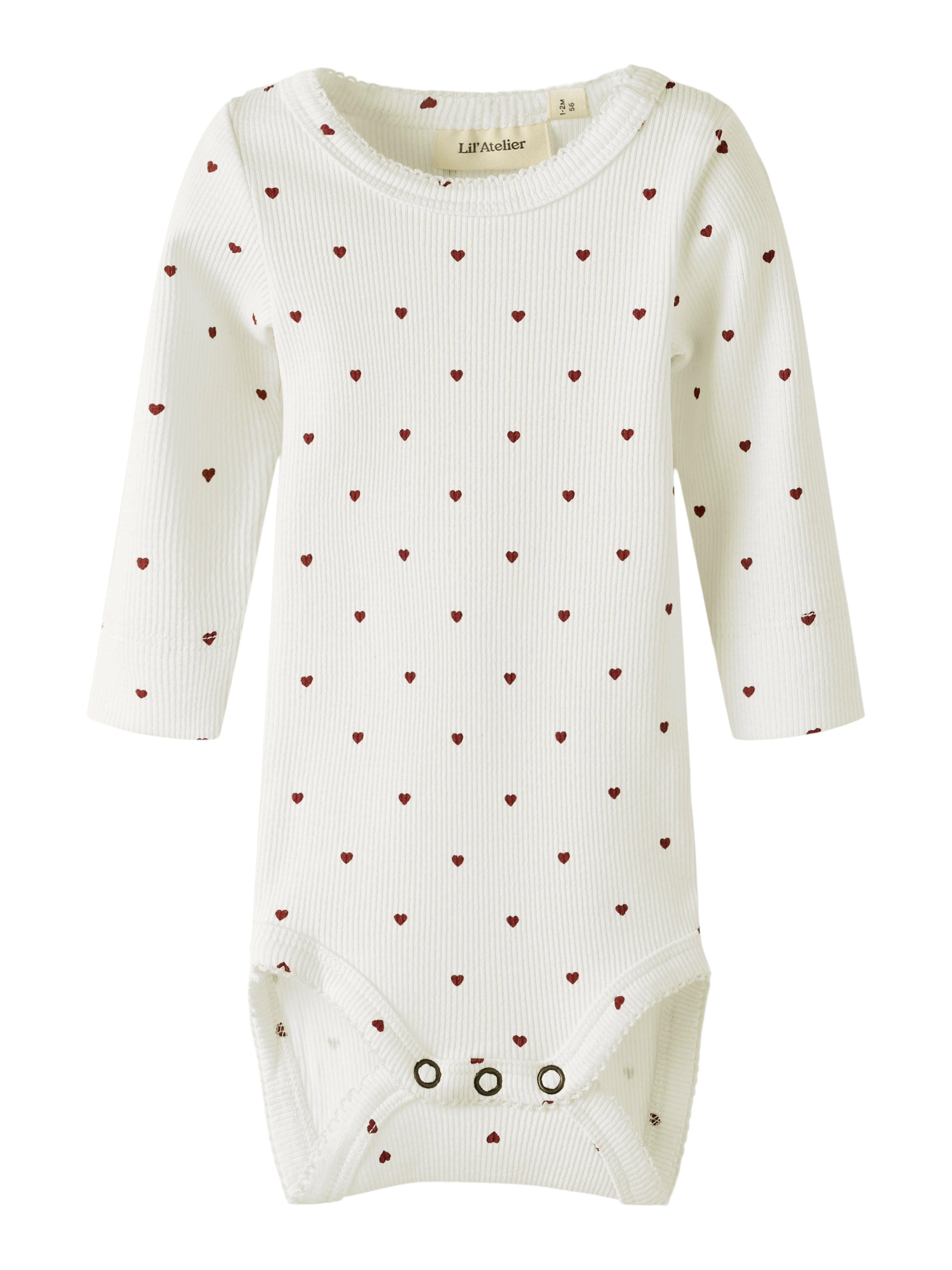 Lil Atelier Gago Slim Body Noos Coconut Milk Heart 56 Cm