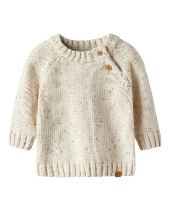 Lil Atelier Galto Fak Ls Knit Turtledove 56 Cm