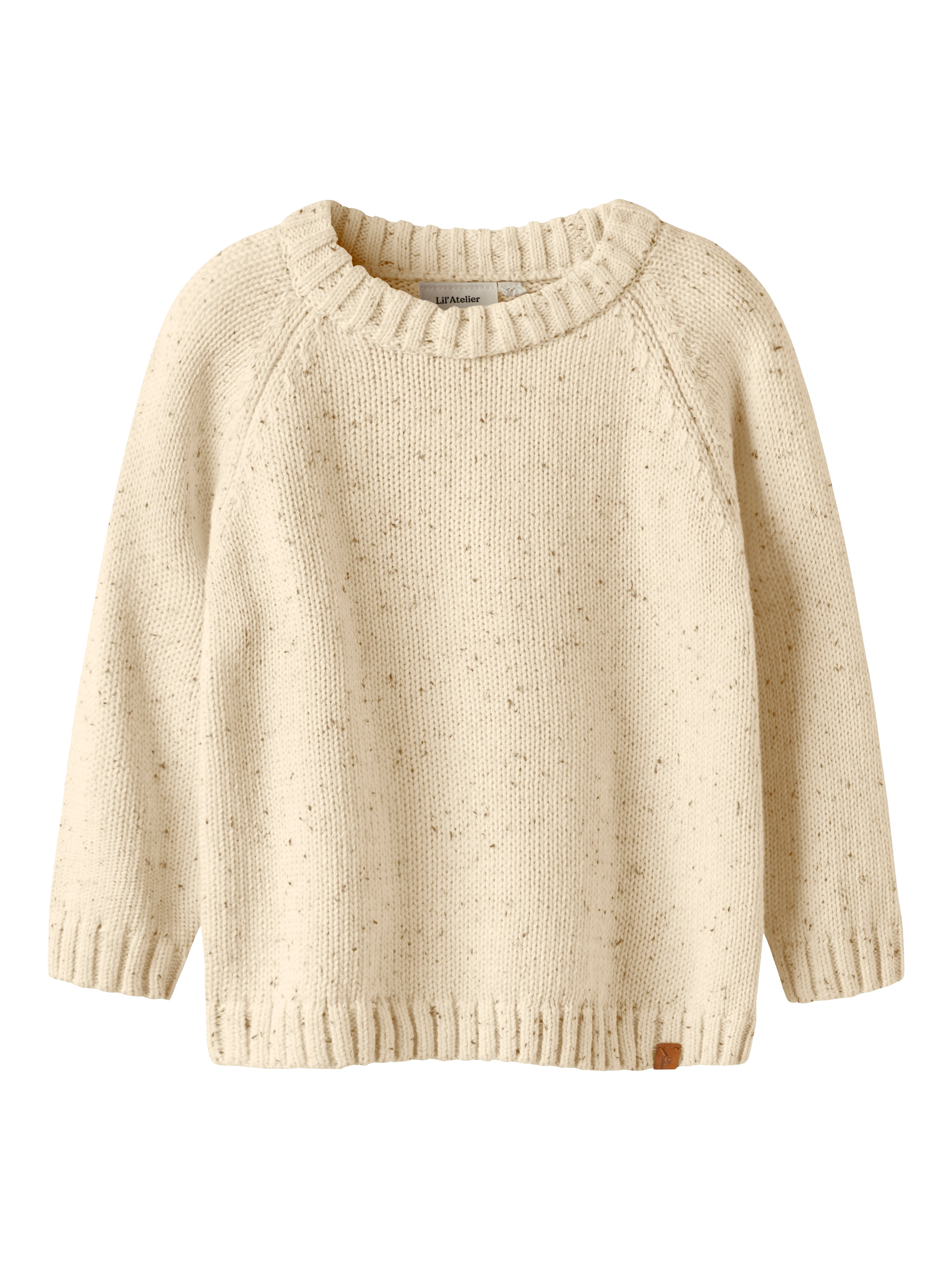 Lil Atelier Galto Fak Ls Knit Turtledove 92 Cm