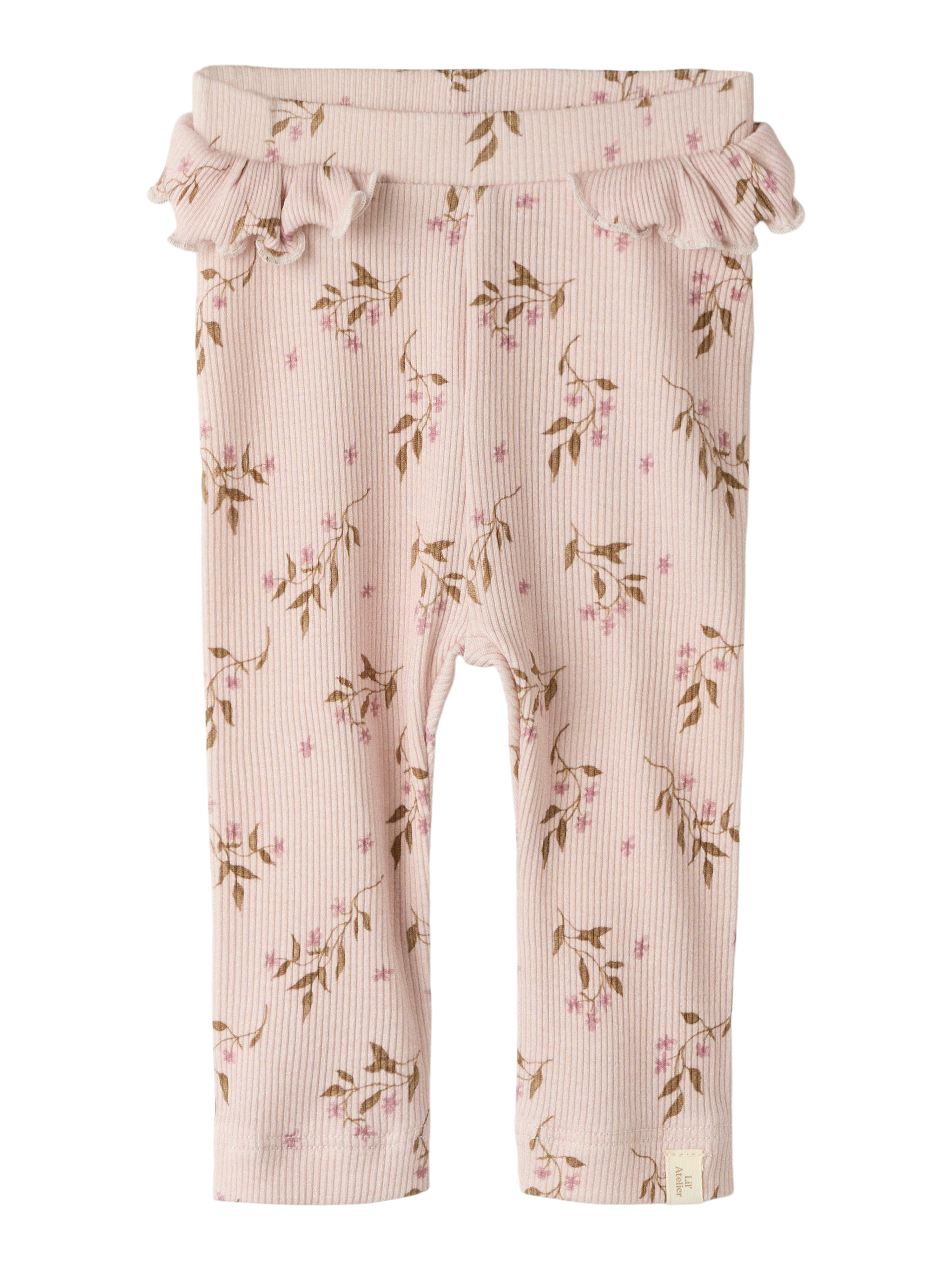 Lil Atelier Gavo Efi Legging Hushed Violet Flower 56 Cm