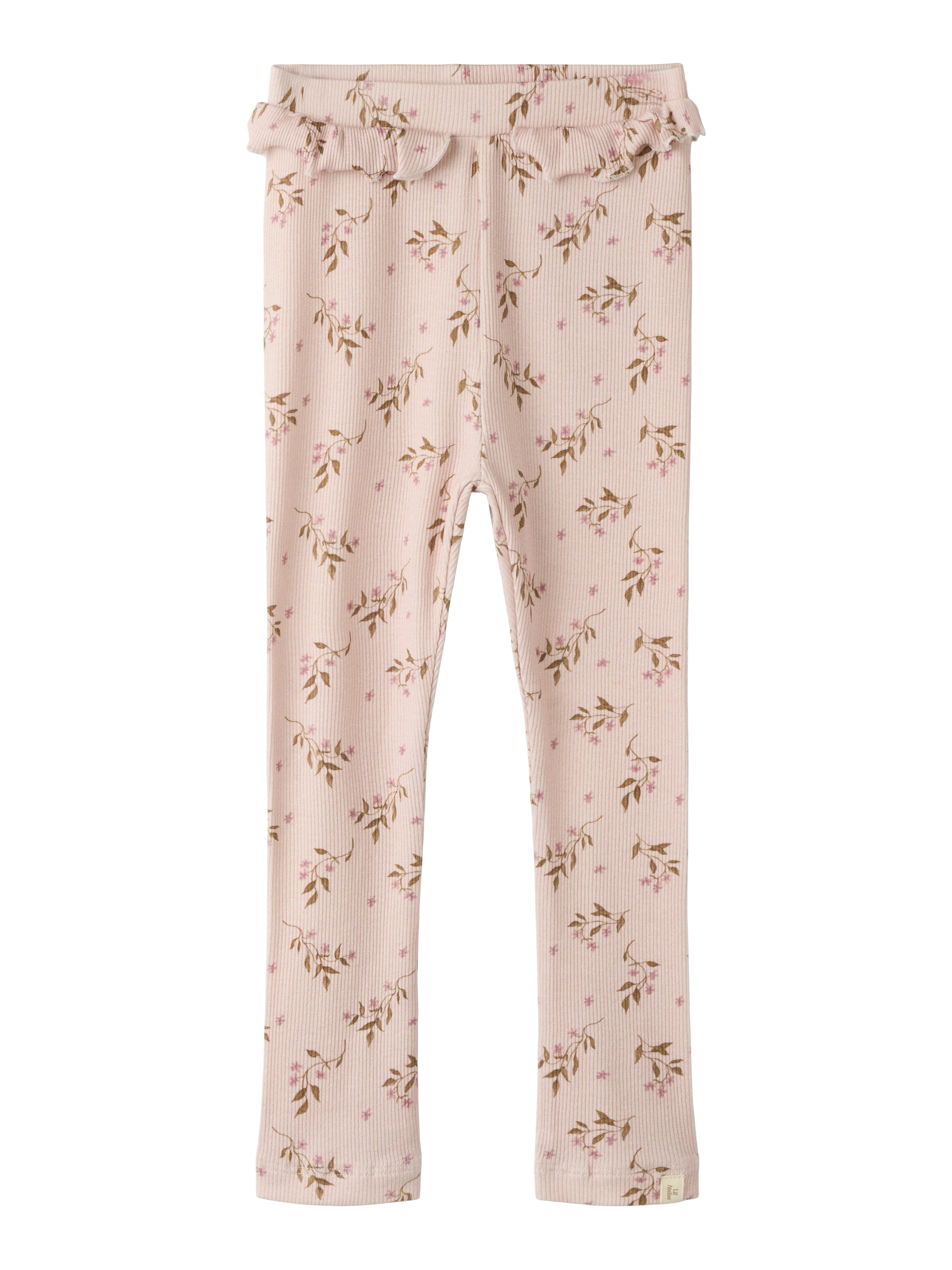 Lil Atelier Gavo Efi Slim Leggings Noos Hushed Violet Flower 92 Cm
