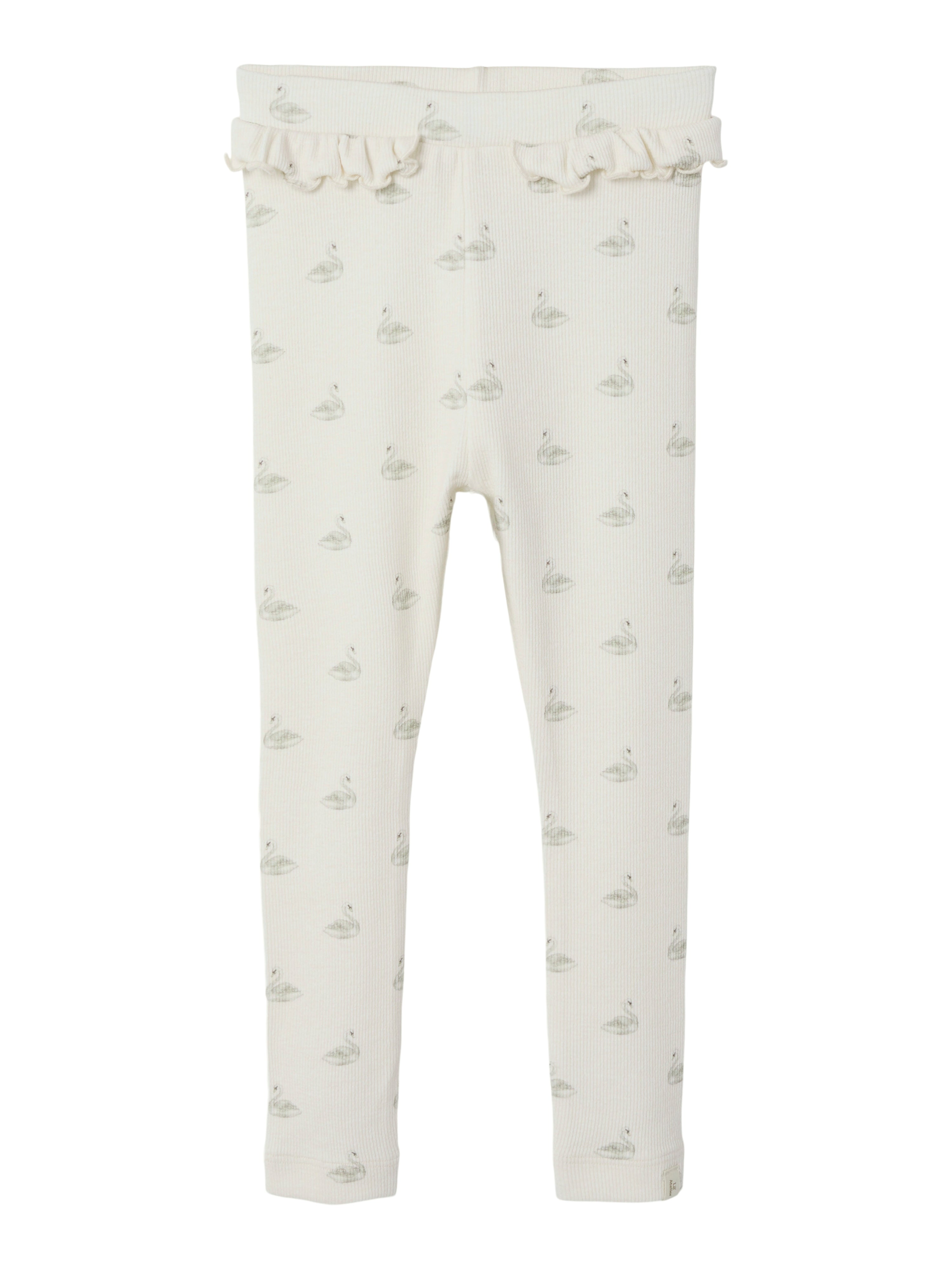 Lil Atelier Gavo Efi Slim Leggings Noos Pastel Parchment Swan 92 Cm