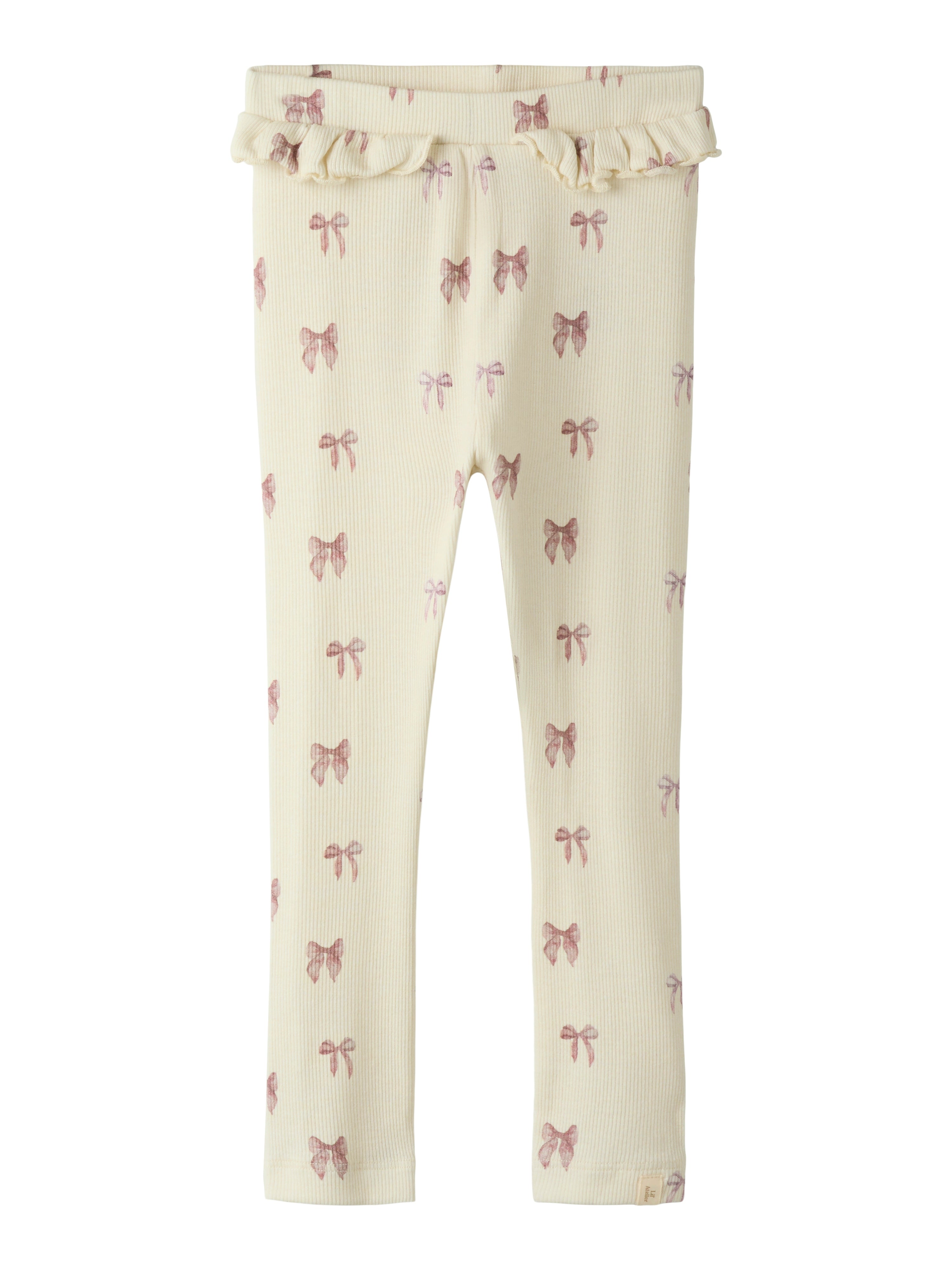 Lil Atelier Gavo Efi Slim Leggings Noos Turtledove Bow 92 Cm
