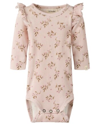 Lil Atelier Gavo Eko Slim Body Noos Hushed Violet Flower 56 Cm