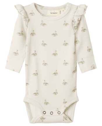 Lil Atelier Gavo Eko Slim Body Noos Pastel Parchment Swan 56 Cm