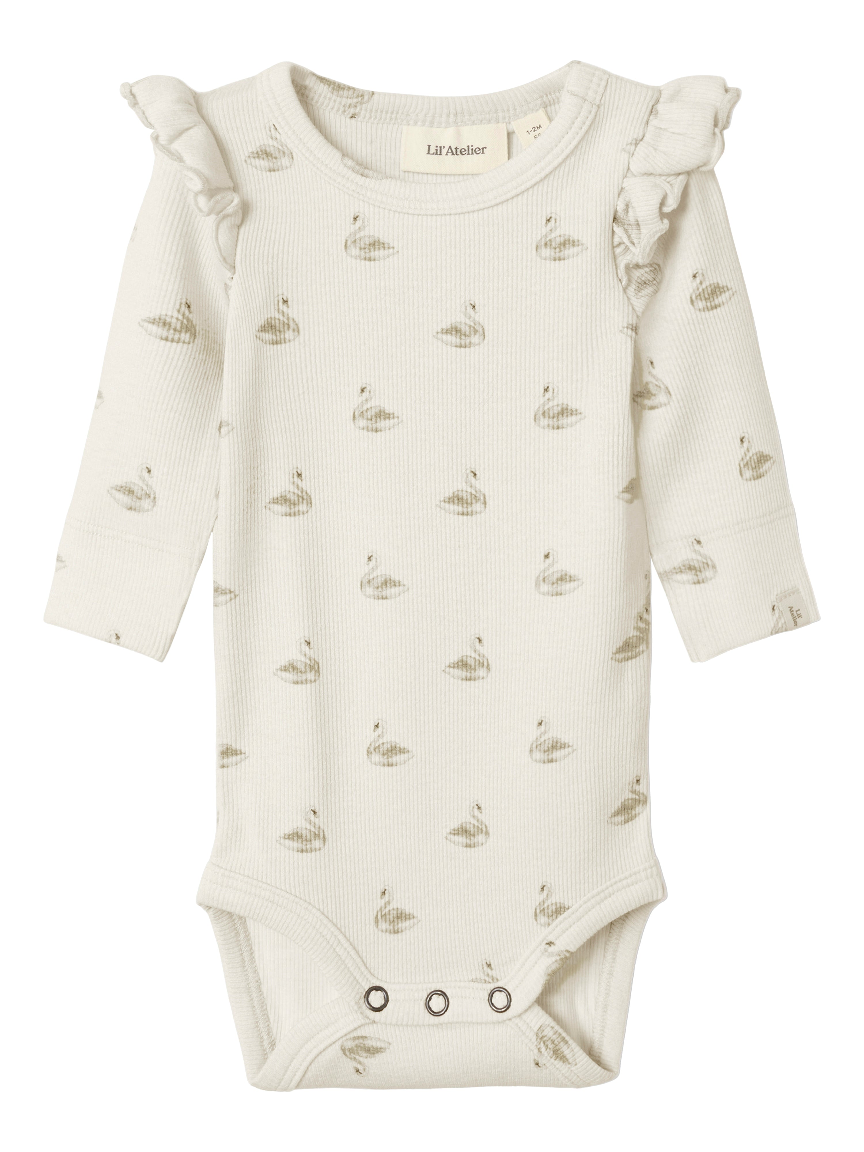 Lil Atelier Gavo Eko Slim Body Noos Pastel Parchment Swan 56 Cm