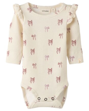 Lil Atelier Gavo Eko Slim Body Noos Turtledove Bow 56 Cm