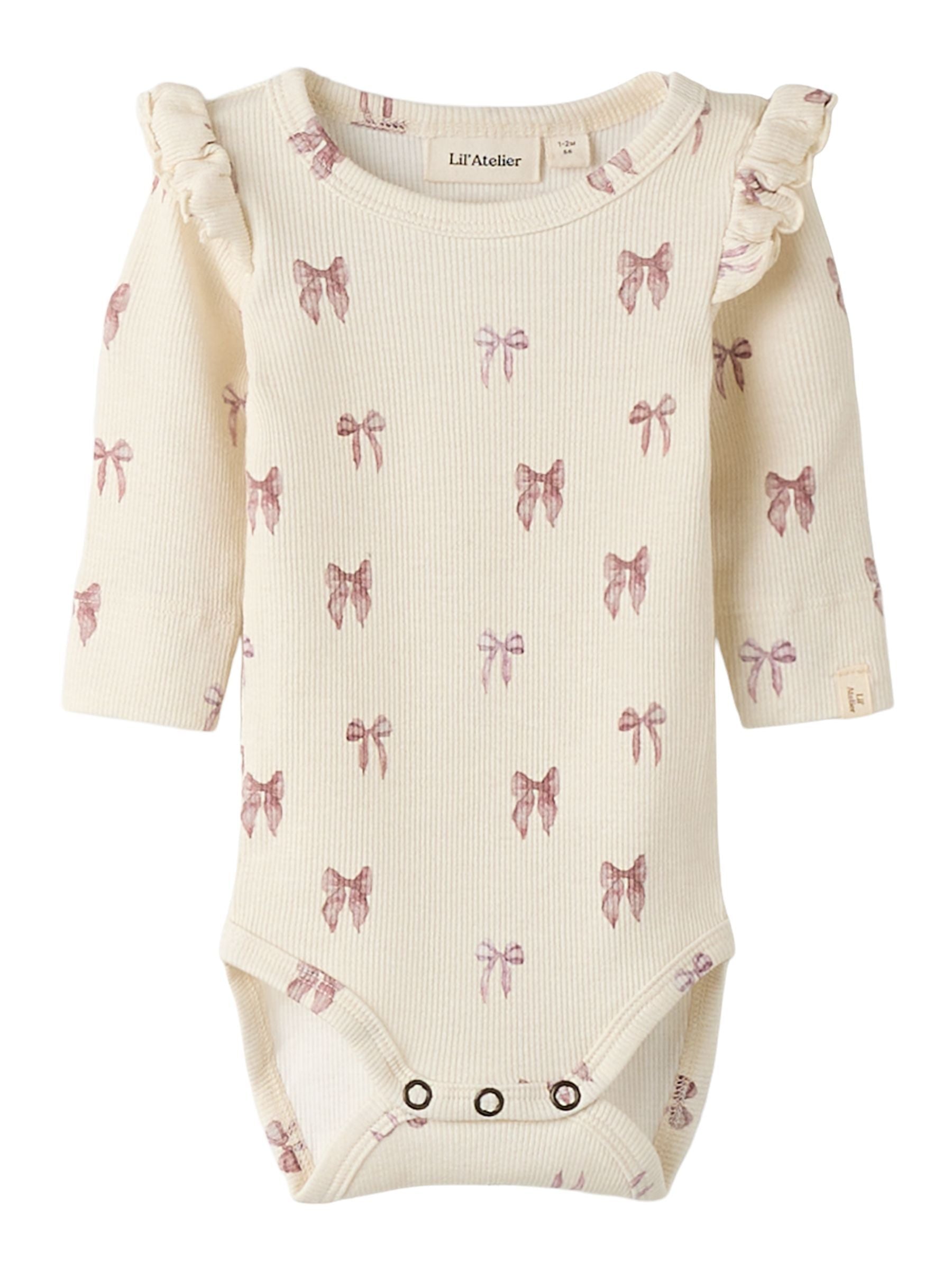Lil Atelier Gavo Eko Slim Body Noos Turtledove Bow 56 Cm