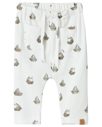 Lil Atelier Gavo Pants Coconut Milk Boat 56 Cm