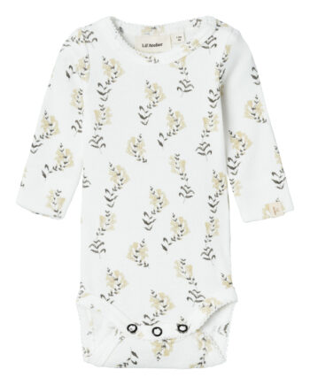 Lil Atelier Gavo Slim Body Cocnut Milk Yellow Flower 56 Cm