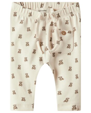 Lil Atelier Gayo Eli Pants Turtledove Teddybear 56 Cm