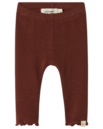 Lil Atelier Gayo Fia Slim Leggings Hot Chocolate 56 Cm
