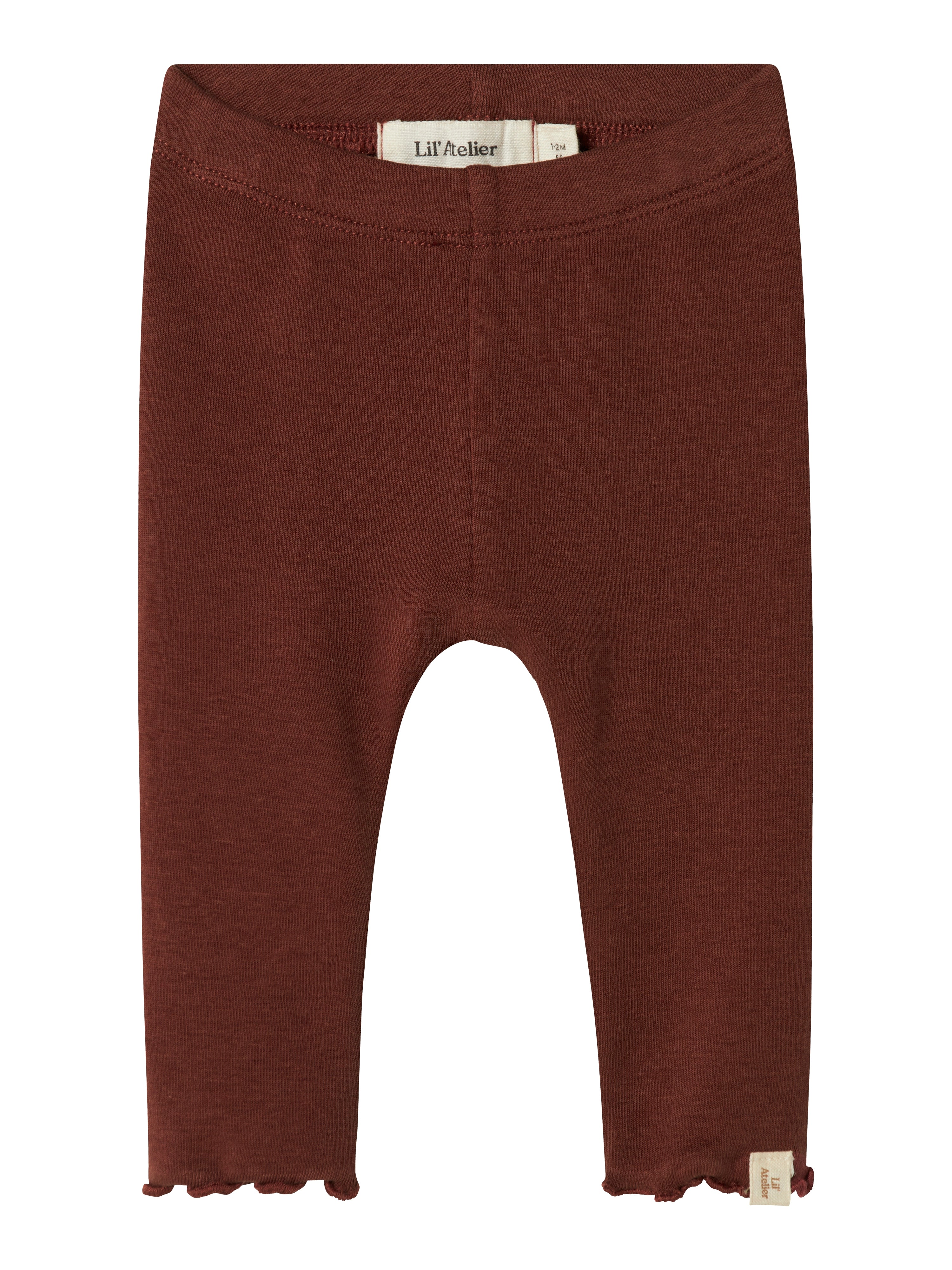 Lil Atelier Gayo Fia Slim Leggings Hot Chocolate 56 Cm