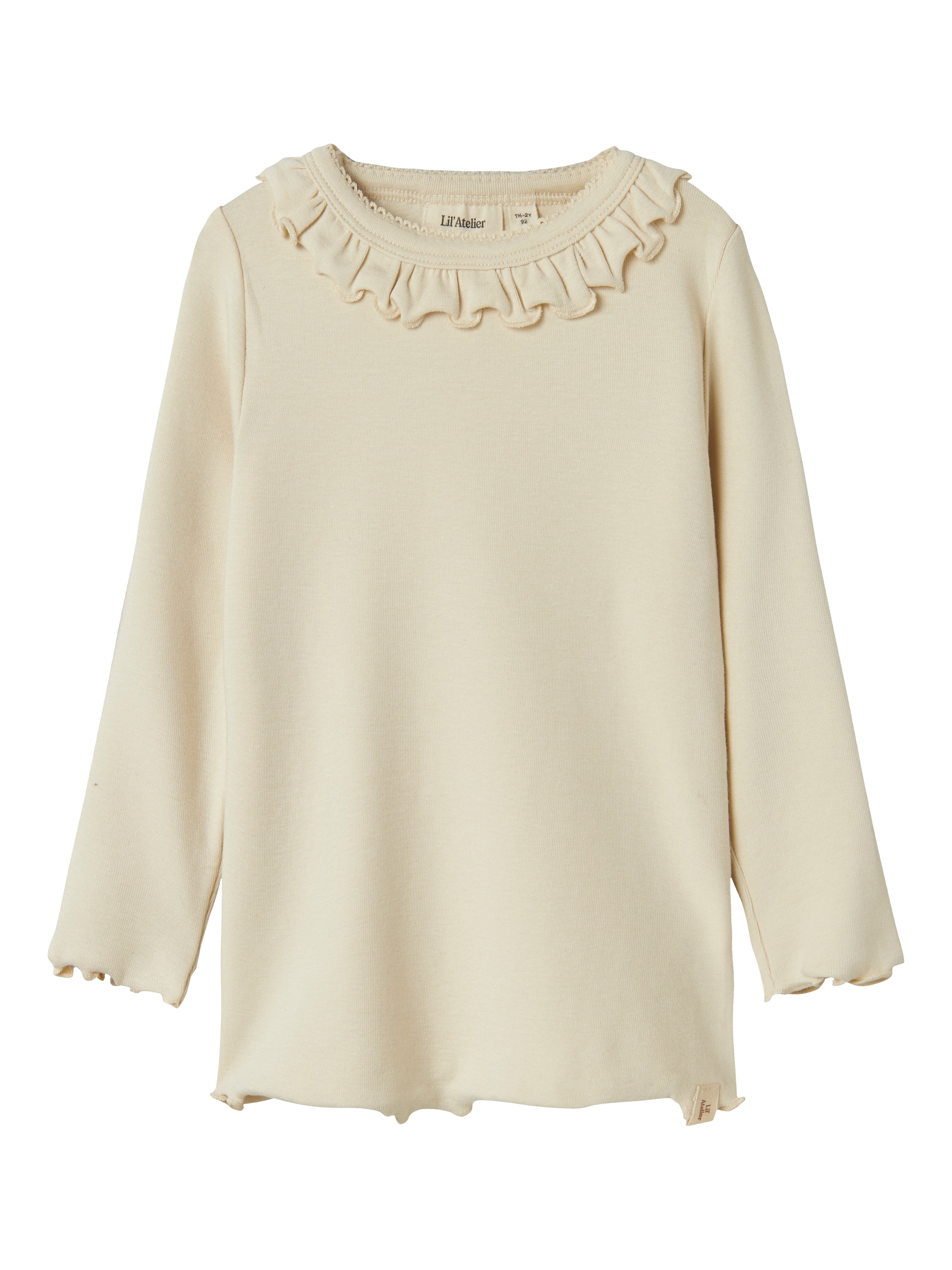 Lil Atelier Gayo Koj Slim Top Turtledove 92 Cm