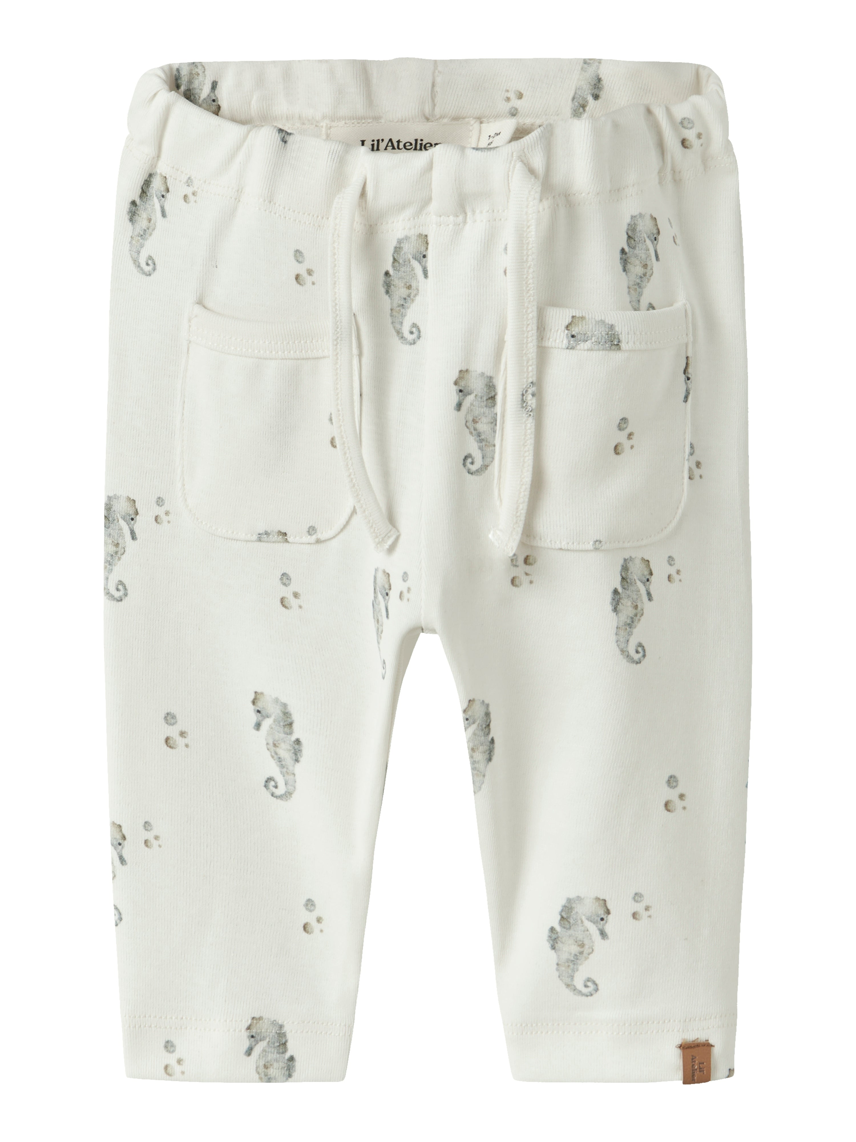 Lil Atelier Gayo Sas Loose Pants Coconut Milk Seahorse 56 Cm