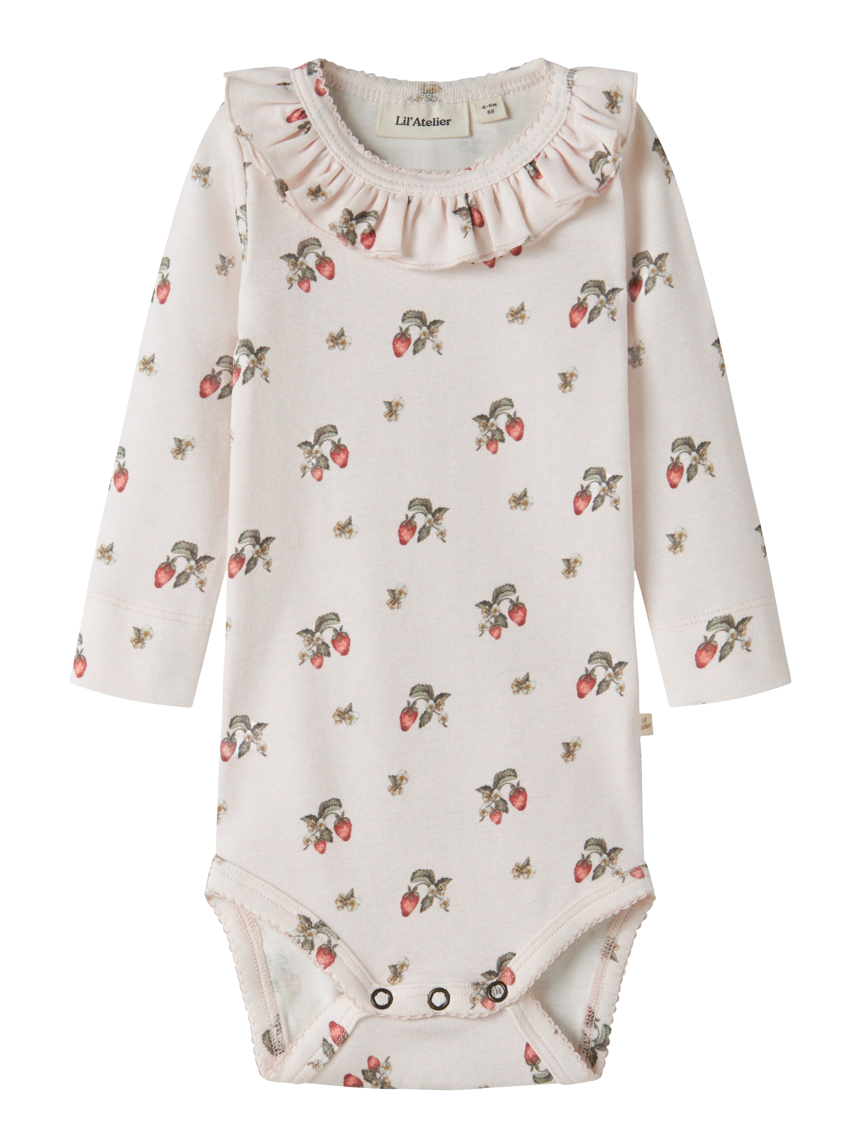 Lil Atelier Gayo Sio Ls Slim Body Morganite Strawberry 56 Cm