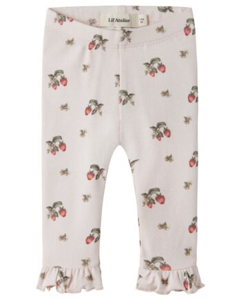 Lil Atelier Gayo Ska Slim Leggings Morganite Strawberry 56 Cm