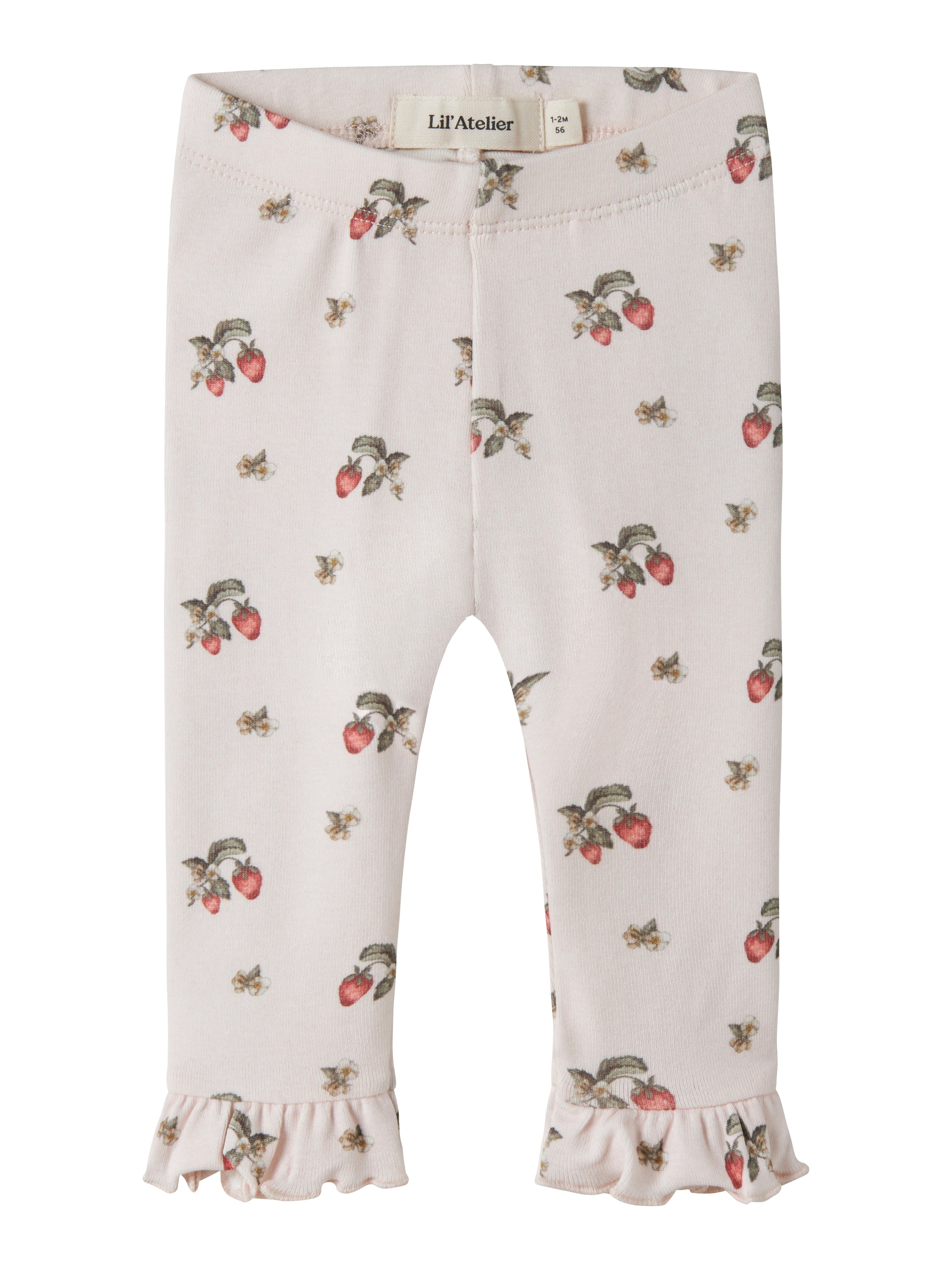 Lil Atelier Gayo Ska Slim Leggings Morganite Strawberry 56 Cm