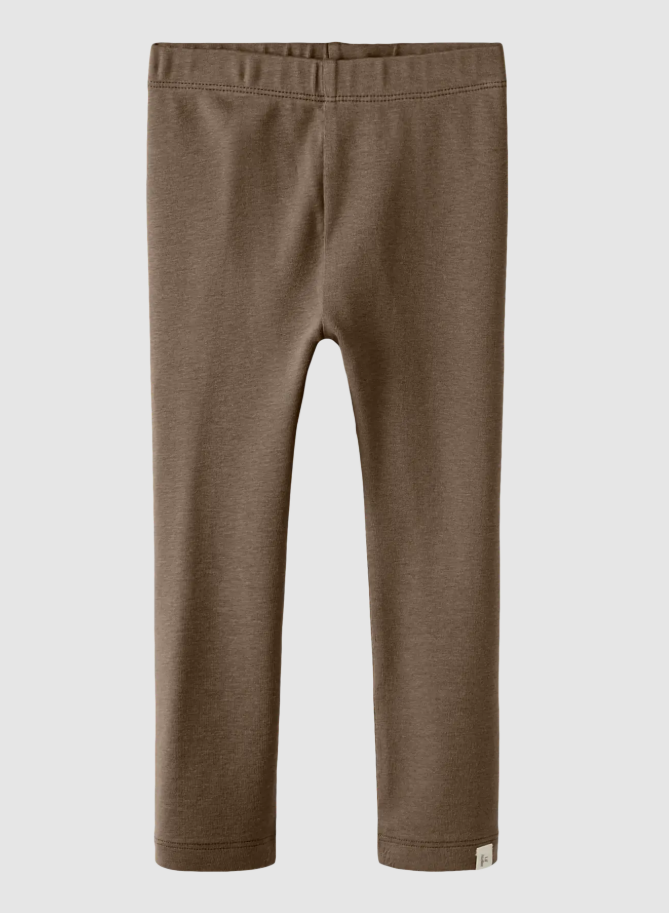 Lil Atelier Gayo Slim Leggings Shitake 92 Cm