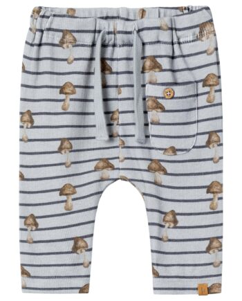 Lil Atelier Geo Loose Pant Harbor Mist 56 Cm