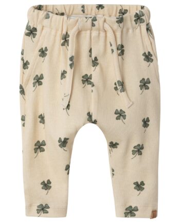Lil Atelier Geo Loose Pant Wood Ash 56 Cm