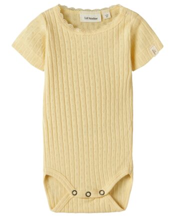Lil Atelier Haldis Ss Slim Body Sunlight 56 Cm
