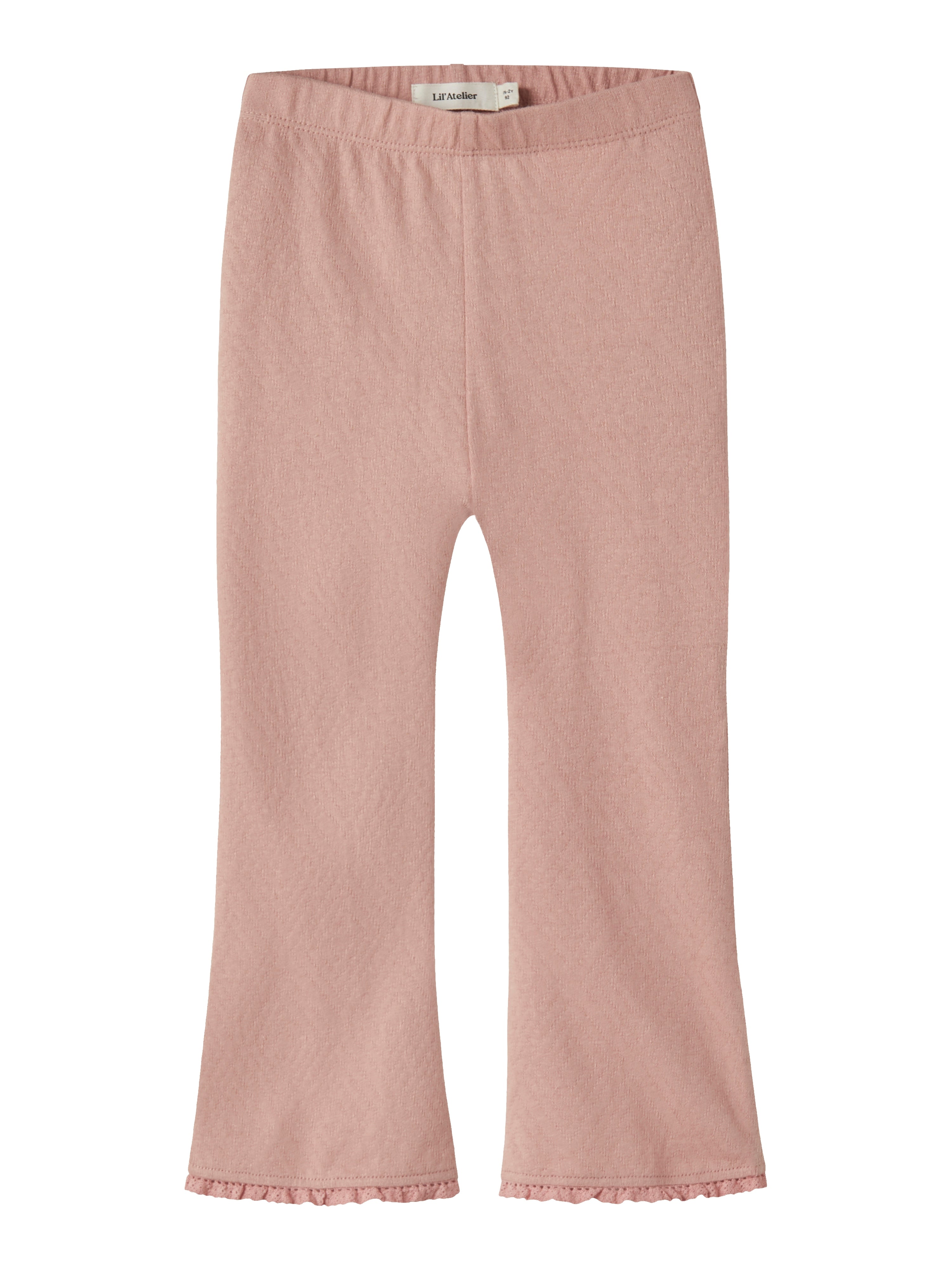 Lil Atelier Halina Bootcut Pants Rose Tan 92 Cm