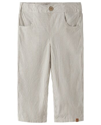 Lil Atelier Helo Loose Pants Coconut Milk 92 Cm