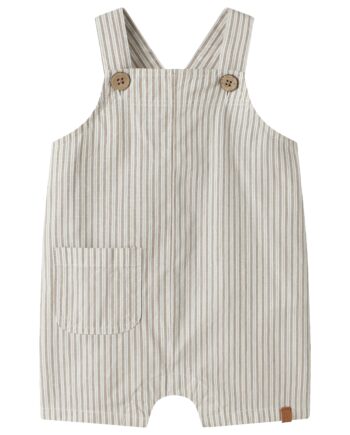 Lil Atelier Helo Loose Short Overall Coconut Milk 56 Cm