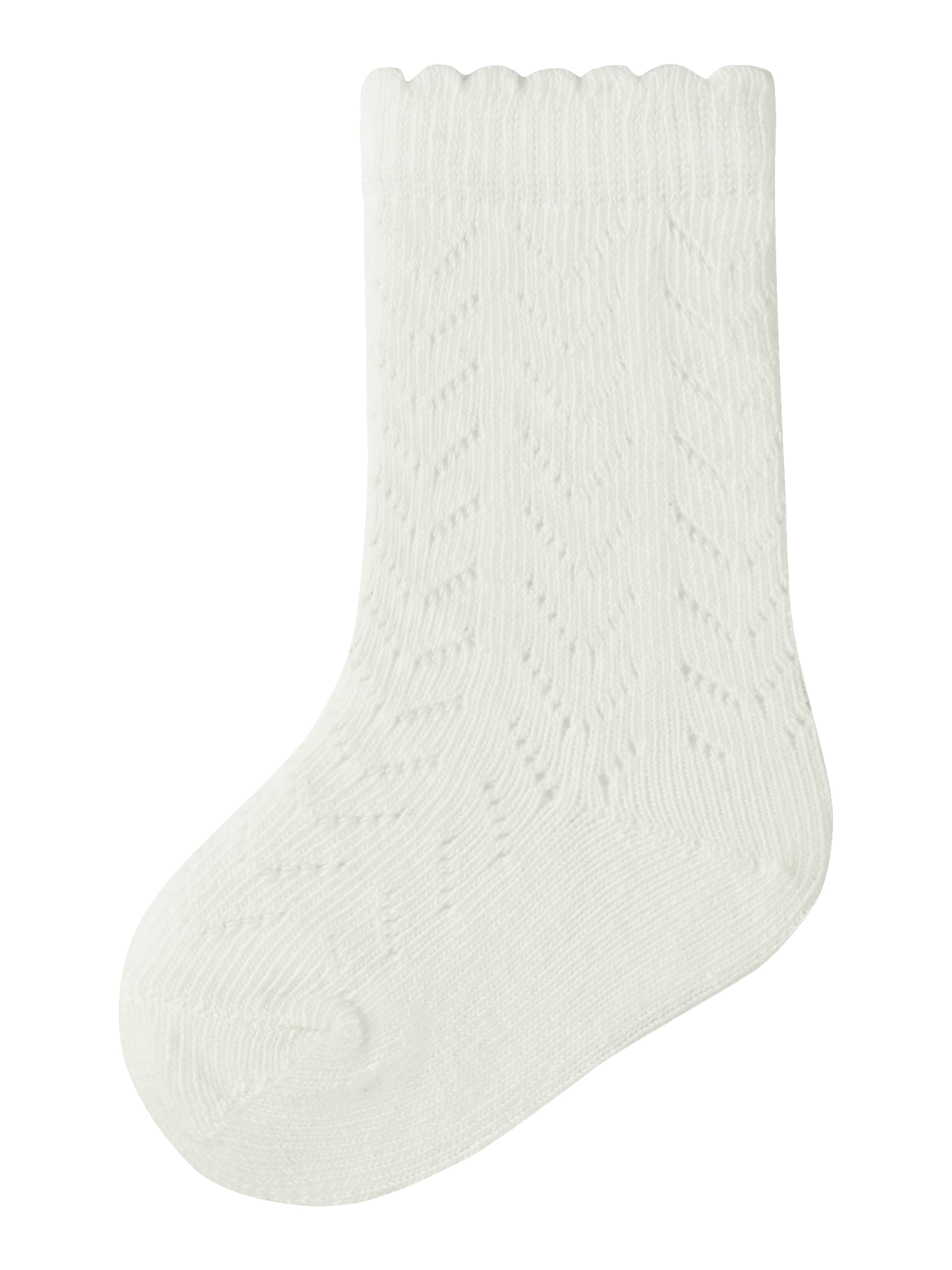 Lil Atelier Herda Knee Socks Coconut Milk 50 56