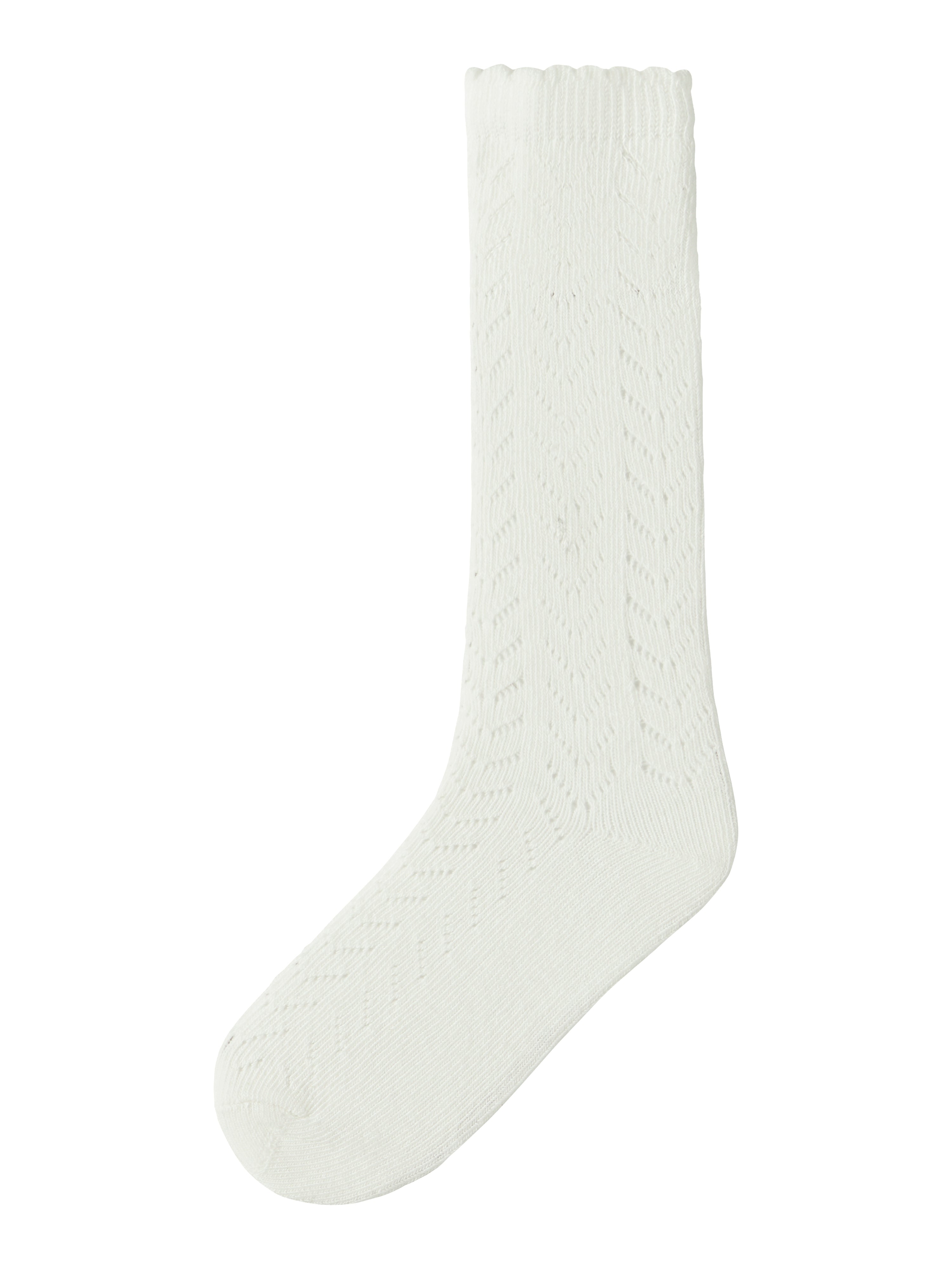 Lil Atelier Herda Knee Socks Coconut Milk 19 21