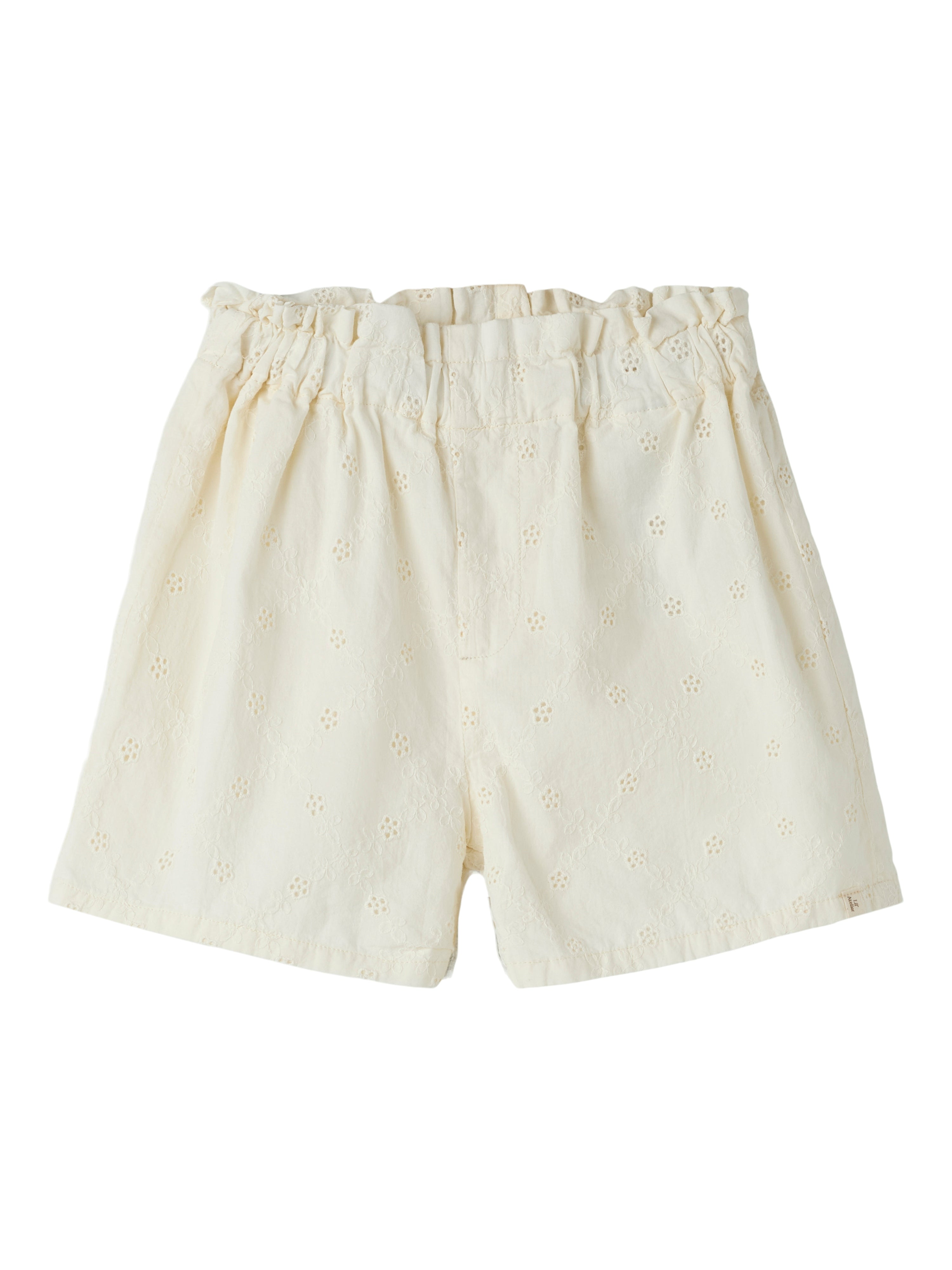 Lil Atelier Hosa Loose Shorts Coconut Milk 92 Cm