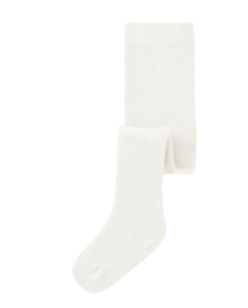 Lil Atelier Ilso Pointelle Strømpebukser Coconut Milk 86 92 Cm