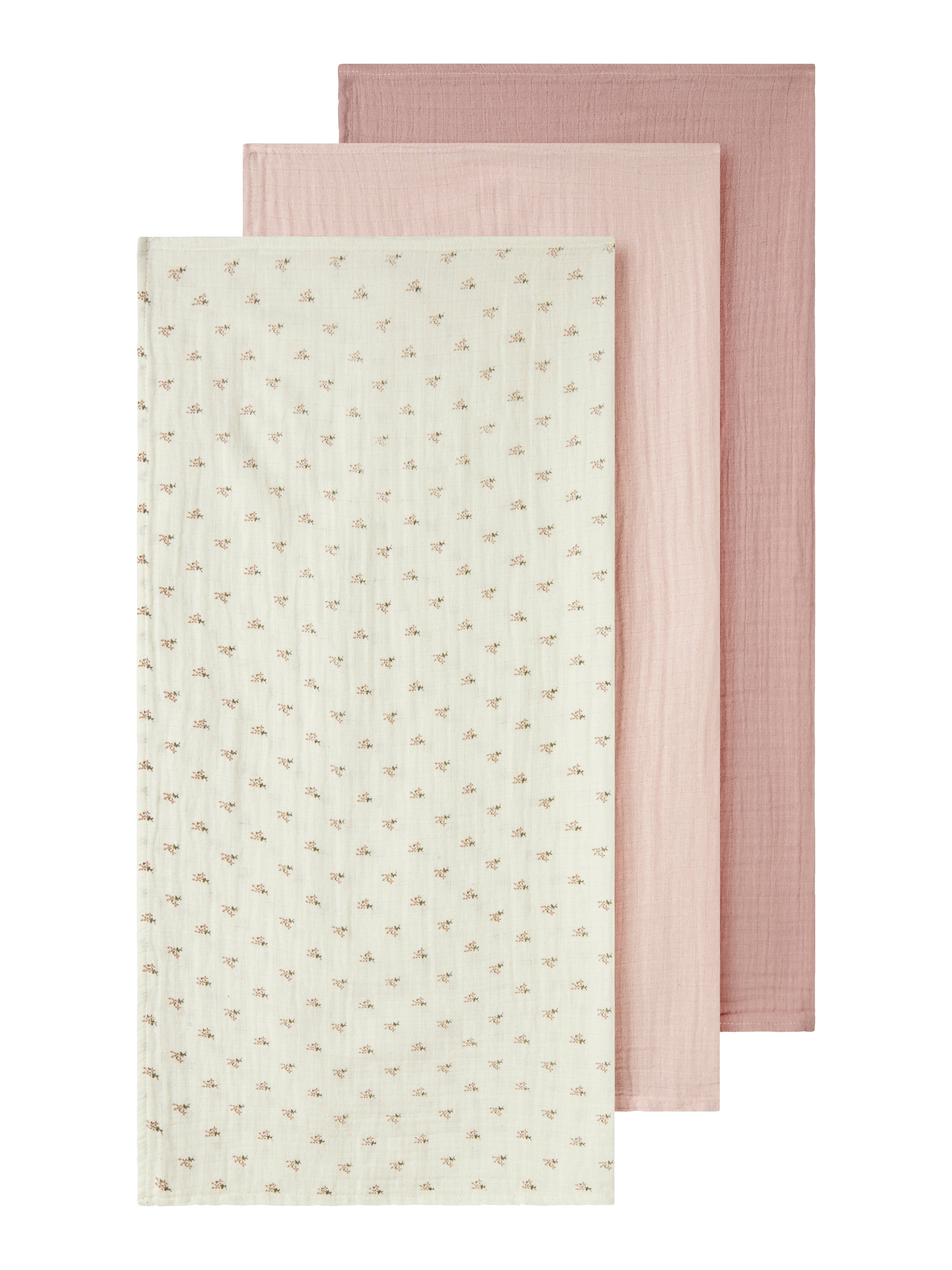 Lil Atelier Isleys   Pak Nappies Coconut Milk Peach Whip  Misty Rose