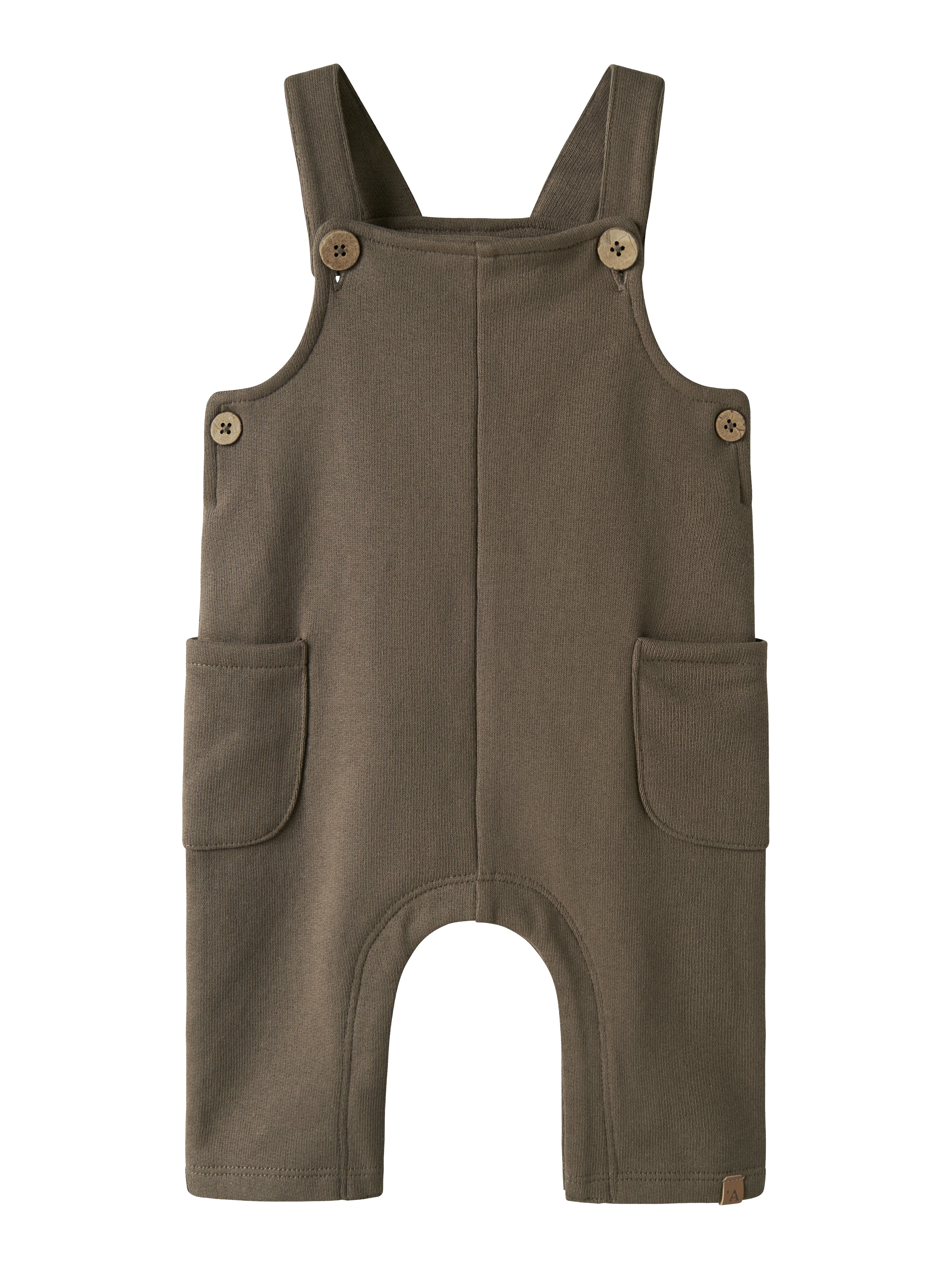 Lil Atelier Jobo Lio Sweat Overall Shitake 56 Cm