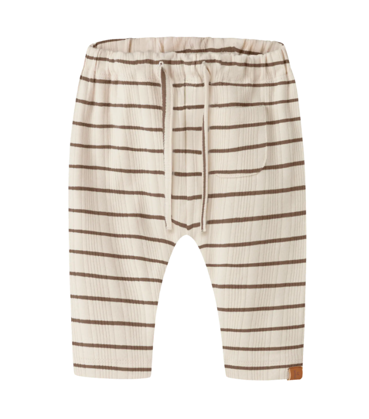 Lil Atelier Kaby Pants Turtledove Kangaroo 56 Cm
