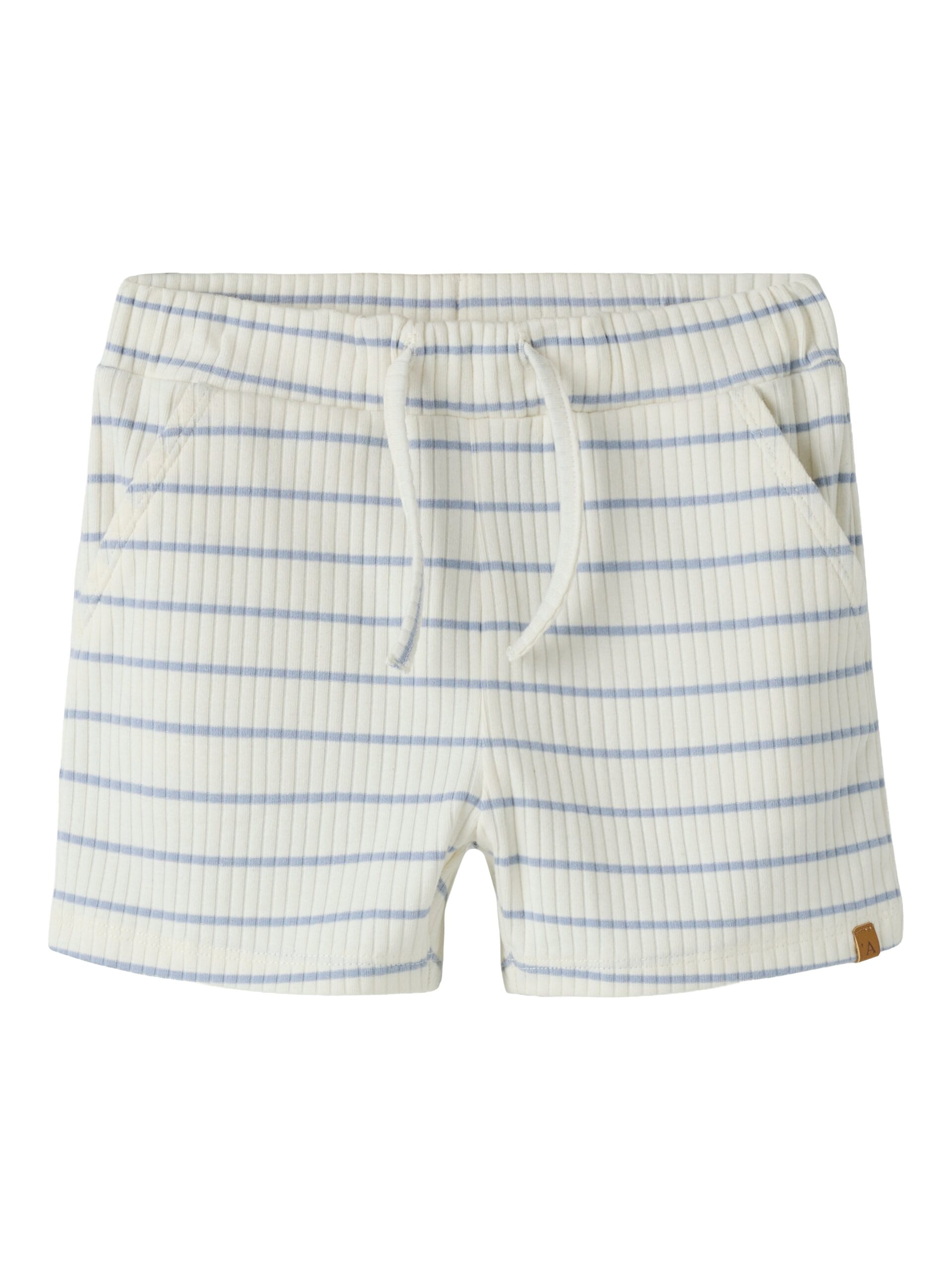 Lil Atelier Kail Shorts Coconut Milk Zen Blue 92 Cm