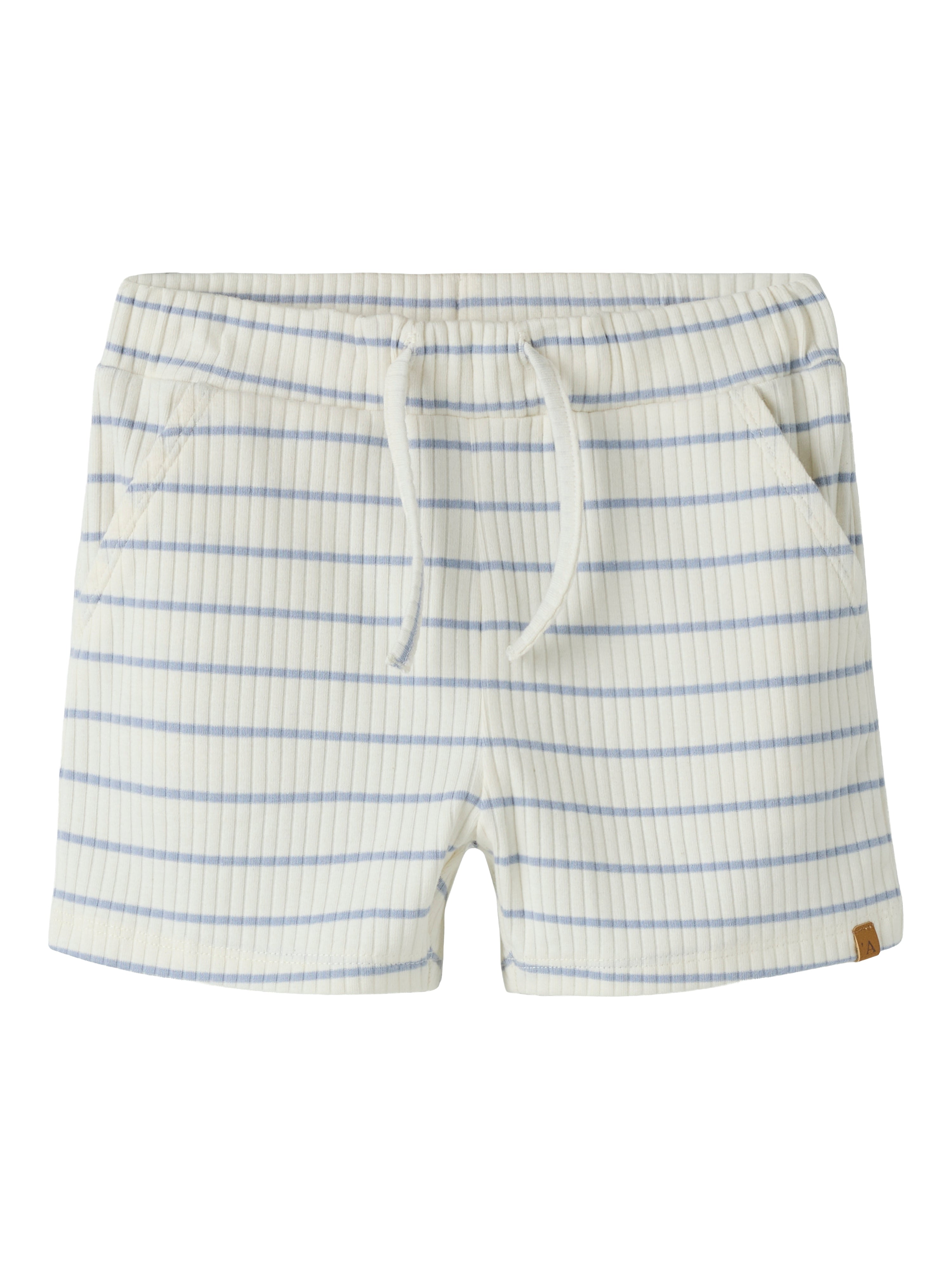 Lil Atelier Kail Shorts Coconut Milk Zen Blue 92 Cm