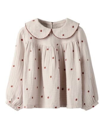 Lil Atelier Kamma Ls Loose Shirt Hushed Violet 92 Cm