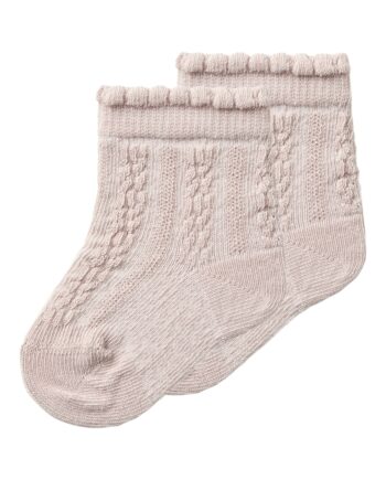 Lil Atelier Kendra   Pak  Strømper Hushed Violet 50 56