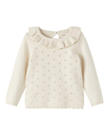 Lil Atelier Laguna Ls Knit Turtledove 92 Cm