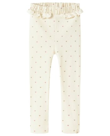 Lil Atelier Lalo Tai Leggings Turtledove Heart 92 Cm