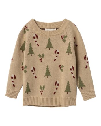 Lil Atelier Lamao Knit Warm Sand 92 Cm
