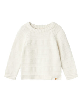 Lil Atelier Larson Knit Coconut Milk 92 Cm