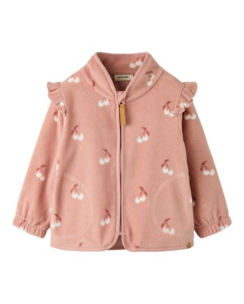 Lil Atelier Laspektra Fleece Jacket Misty Rose 86 Cm